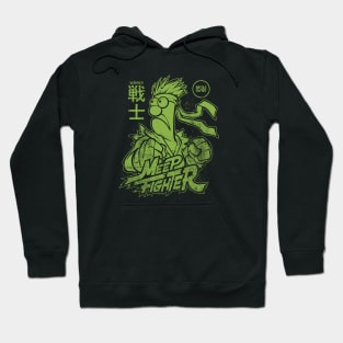 Beaker Meep Japanese Style Green Hoodie